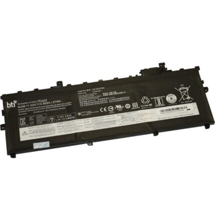 BTI SB10K97587-BTI 11.52V 57WHR LI-ION BATTERY 01AV429, SB10K97586, 01AV430, SB10K97587, 01AV431, SB10K97588, 01AV494 THINKPAD X1 CARBON 5TH GEN, X1 CARBON 5TH GEN 20HQ-001DAU, X1 CARBON 5TH GEN 20HQ-S01S00, X1 CARBON 5TH GEN 20HQ-S07700, X1 CARBON 5TH GE